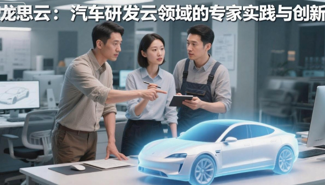 龙思云:汽车研发云领域的专家实践与创新